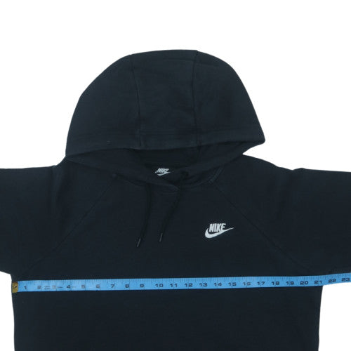 Nike Men's Black Pullover Hoodie M Regular Fit Fleece Sportswear
