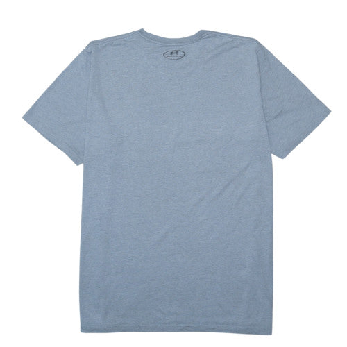 Under Armour Men's Blue 2XL Crew Neck Loose Fit HeatGear T-Shirt