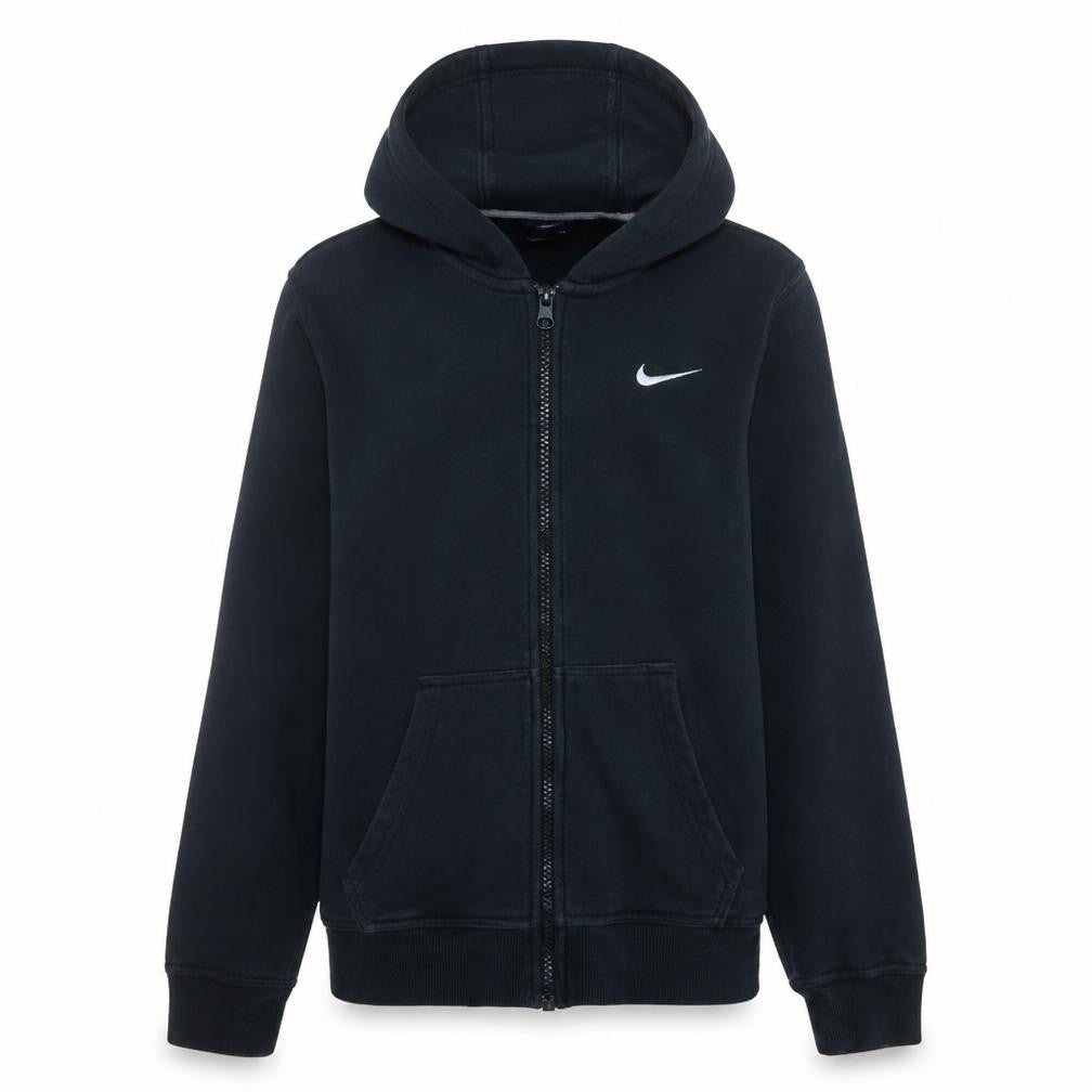 Nike Men's Black Full Zip Hoodie Size S Fleece Sportswear
