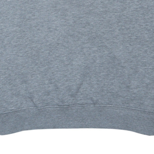 Champion Mens Grey Logo Pullover Sweatshirt Size L Regular Fit
