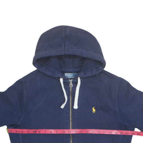 Polo Ralph Lauren Men's Blue Full Zip Hoodie Size M