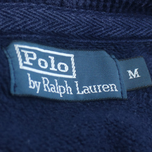 Polo Ralph Lauren Men's Blue Full Zip Hoodie Size M