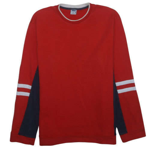 Fila Men's Red XL Pullover Crew Neck Sweatshirt