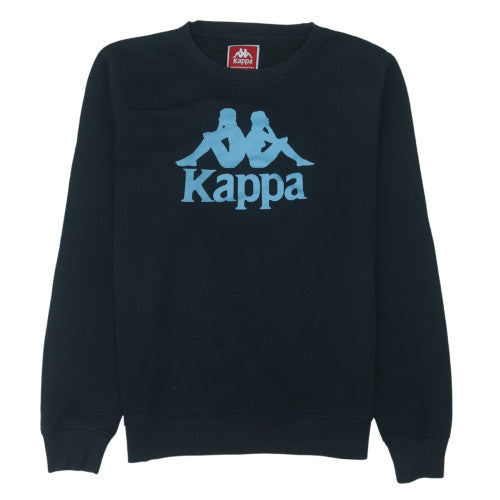 Kappa Men’s Black Large Crew Neck Pullover Sweatshirt