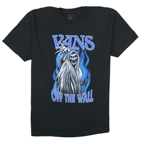 Vans Men's Black L Classic Fit Skull Graphic T-Shirt