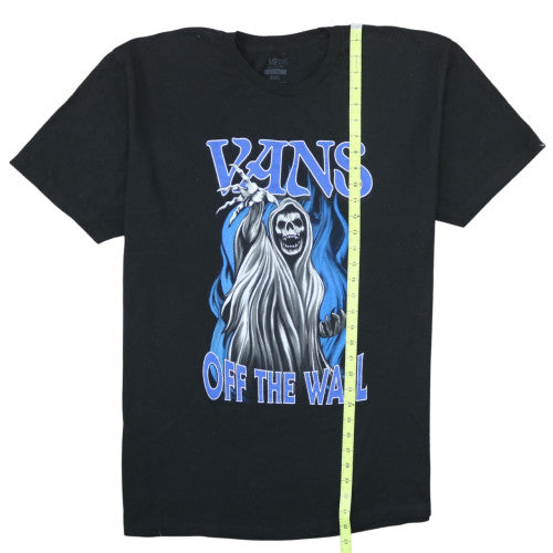 Vans Men's Black L Classic Fit Skull Graphic T-Shirt