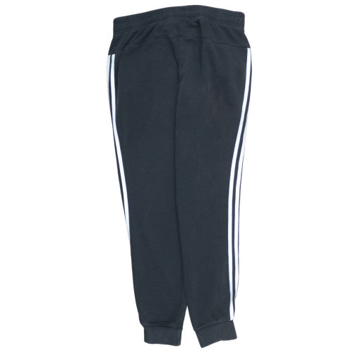Adidas Womens Black Jogger Sweatpants M Fleece Sports Casual
