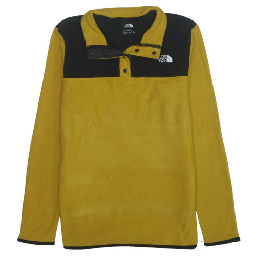 The North Face Women’s Yellow Fleece Pullover Sweatshirt Size S