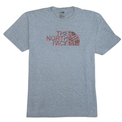 The North Face Men's Grey XL Classic Fit Cotton Blend T-Shirt