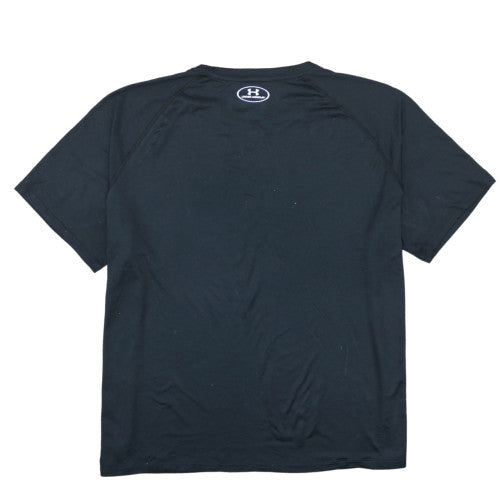 Under Armour Men’s Black 2XL HeatGear Loose Fit Sports T-Shirt