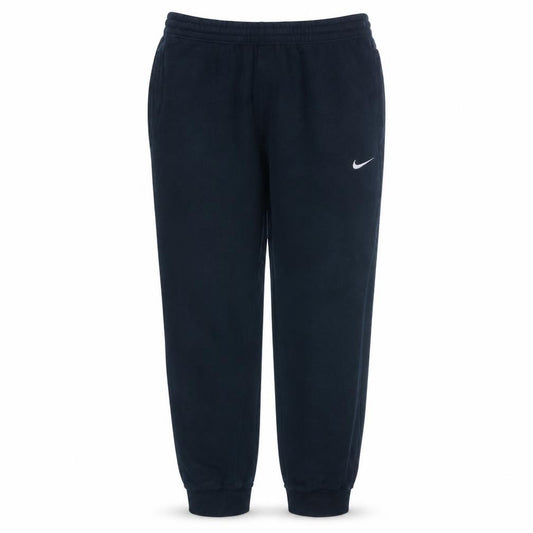 Front view of Nike Men's Black Fleece Sweatpants XL Regular Fit Comfort Trousers