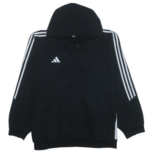 adidas Men's Black 3XL Pullover Hoodie Fleece Sportswear