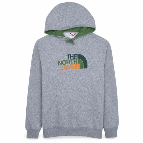 The North Face Mens Grey Pullover Hoodie L Outdoor Fleece