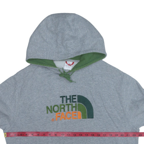 The North Face Mens Grey Pullover Hoodie L Outdoor Fleece