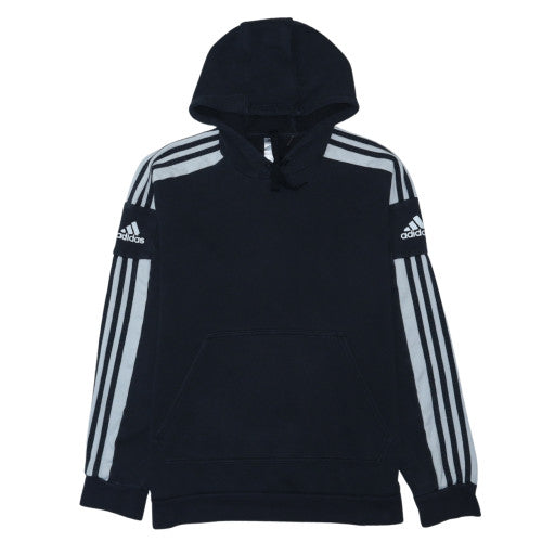 Adidas Men's Black Pullover Hoodie L Sports Fleece Hooded Sweatshirt