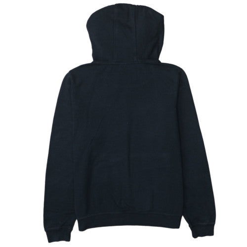 Nike Womens Black Pullover Hoodie Sweatshirt Size M Cotton Blend