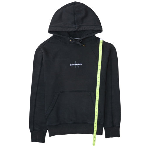 Calvin Klein Jeans Men's Black L Pullover Hoodie Classic Logo