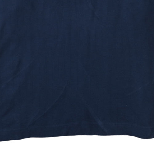 Nautica Men's Blue XL Cotton Short Sleeve Polo Shirt