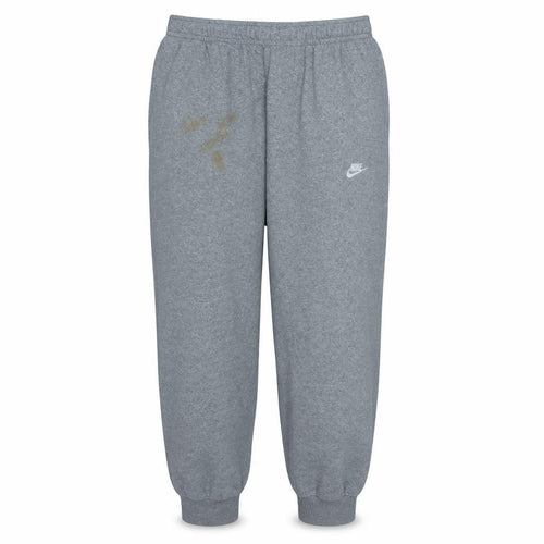 Nike Men's Grey 2XL Sweatpants Regular Fit Fleece Tapered