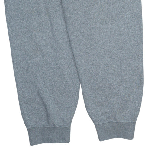 Nike Men's Grey 2XL Sweatpants Regular Fit Fleece Tapered