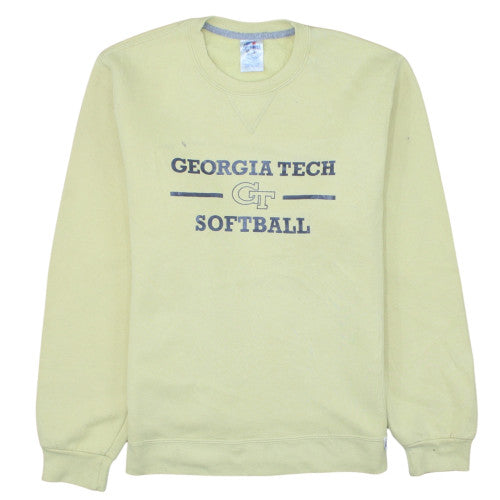 Russell Athletic Women’s Beige Georgia Tech Sweatshirt Size S
