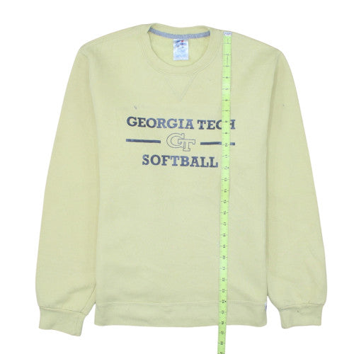 Russell Athletic Women’s Beige Georgia Tech Sweatshirt Size S