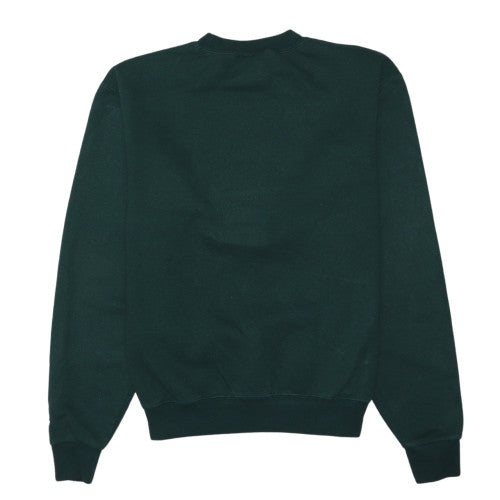 Champion Womens Green Michigan State Crew Neck Pullover Sweatshirt M