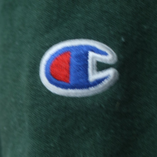 Champion Womens Green Michigan State Crew Neck Pullover Sweatshirt M