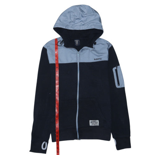 Russell Athletic Men's Blue Full Zip Hoodie Size M