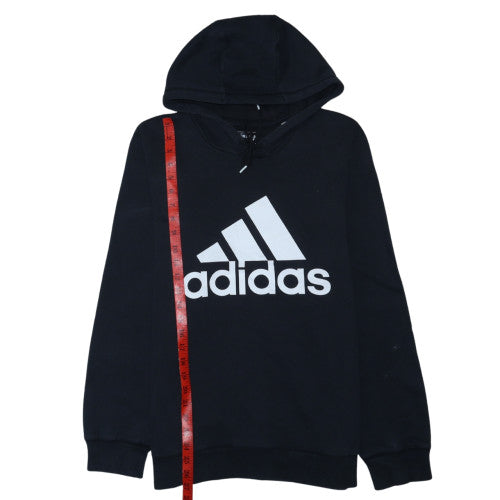 Adidas Men's Black Pullover Hoodie Medium Sport Essentials