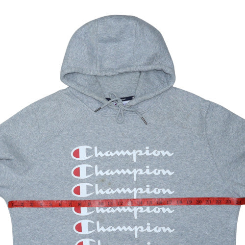 Champion Mens Grey XL Pullover Hoodie Athletic Fleece