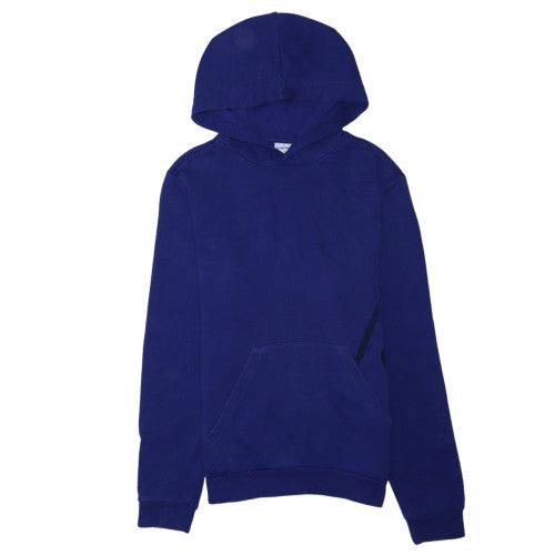 Le Coq Sportif Women Blue Pullover Hoodie Size S Cotton Blend