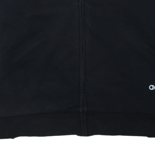 Adidas Men's Black XL Track Jacket Full Zip Sportswear