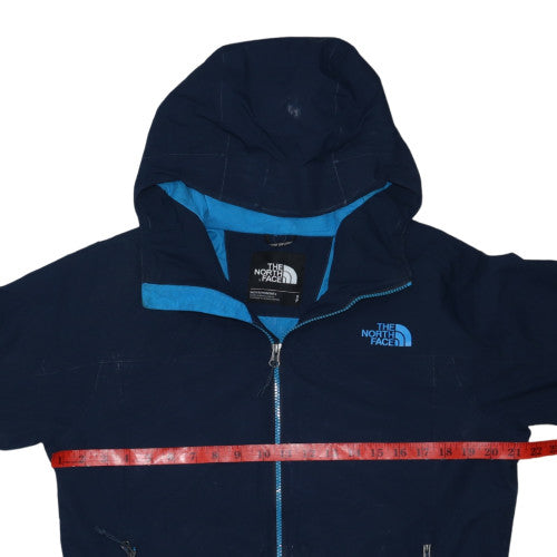 The North Face Men's Blue Softshell Hooded Jacket Size S