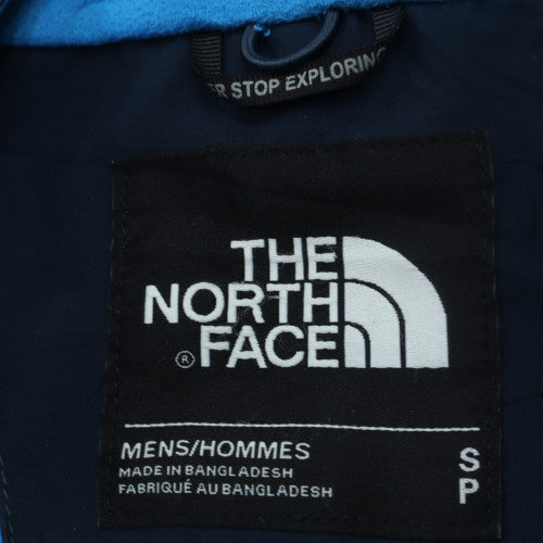 The North Face Men's Blue Softshell Hooded Jacket Size S