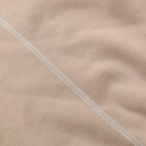 Adidas Women Beige Crew Neck Pullover Sweatshirt Size 10