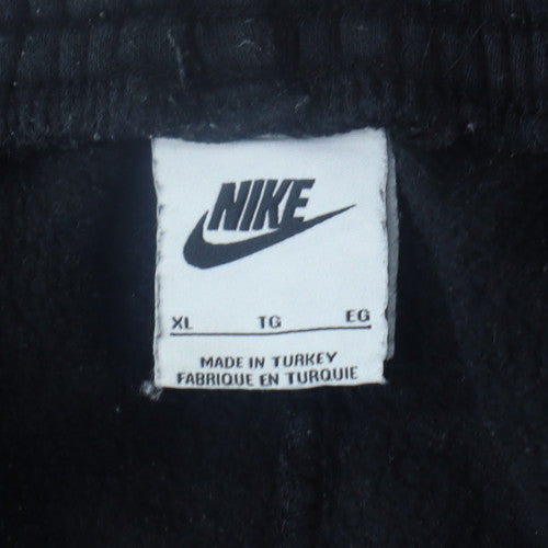 Nike Men's Black XL Cargo Fleece Jogger Trousers