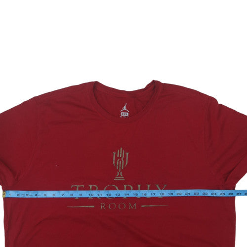 Jordan Trophy Room Red Men's 2XL Graphic Sports T-Shirt