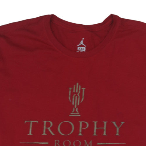 Jordan Trophy Room Red Men's 2XL Graphic Sports T-Shirt