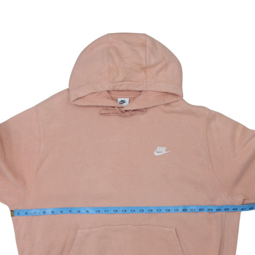 Nike Womens Pink Pullover Hoodie XX-Large Cotton Blend Casual