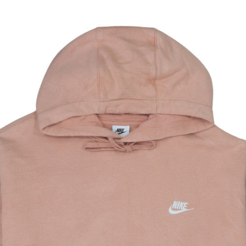 Nike Womens Pink Pullover Hoodie XX-Large Cotton Blend Casual