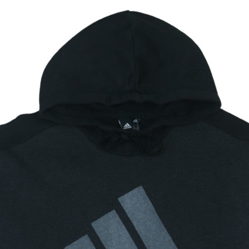 Adidas Men's Black XL Pullover Hoodie Fleece Logo Sportswear