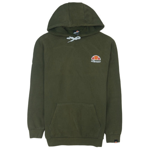 Ellesse Men's Green Pullover Hoodie XS Regular Fit Logo