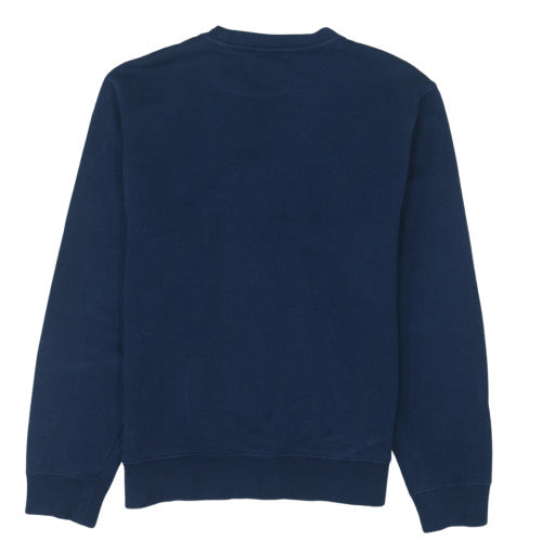 Nike Men's Blue Pullover Logo Sweatshirt Size S