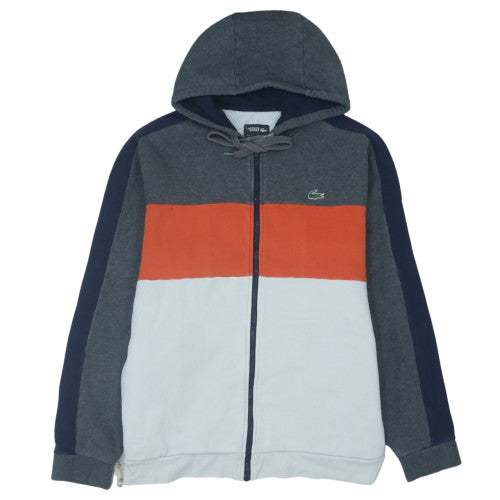 Lacoste Sport Men's Multicoloured 3XL Full Zip Hoodie