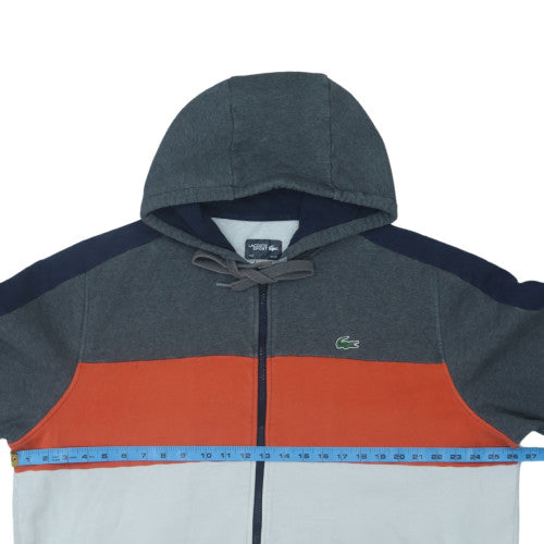 Lacoste Sport Men's Multicoloured 3XL Full Zip Hoodie