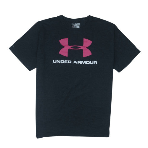 Under Armour Womens Black 2XL HeatGear Relaxed Fit T-Shirt