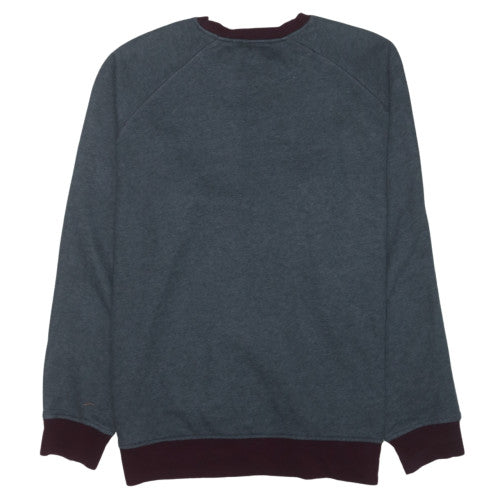 adidas Men's Grey XL Pullover Sweatshirt Crew Neck Logo Fleece