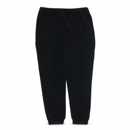 Emporio Armani Men’s Black Jogger Sweatpants in Medium Cotton Blend