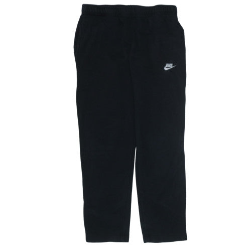 Nike Mens Black L Fleece Jogger Sweatpants Elastic Waist
